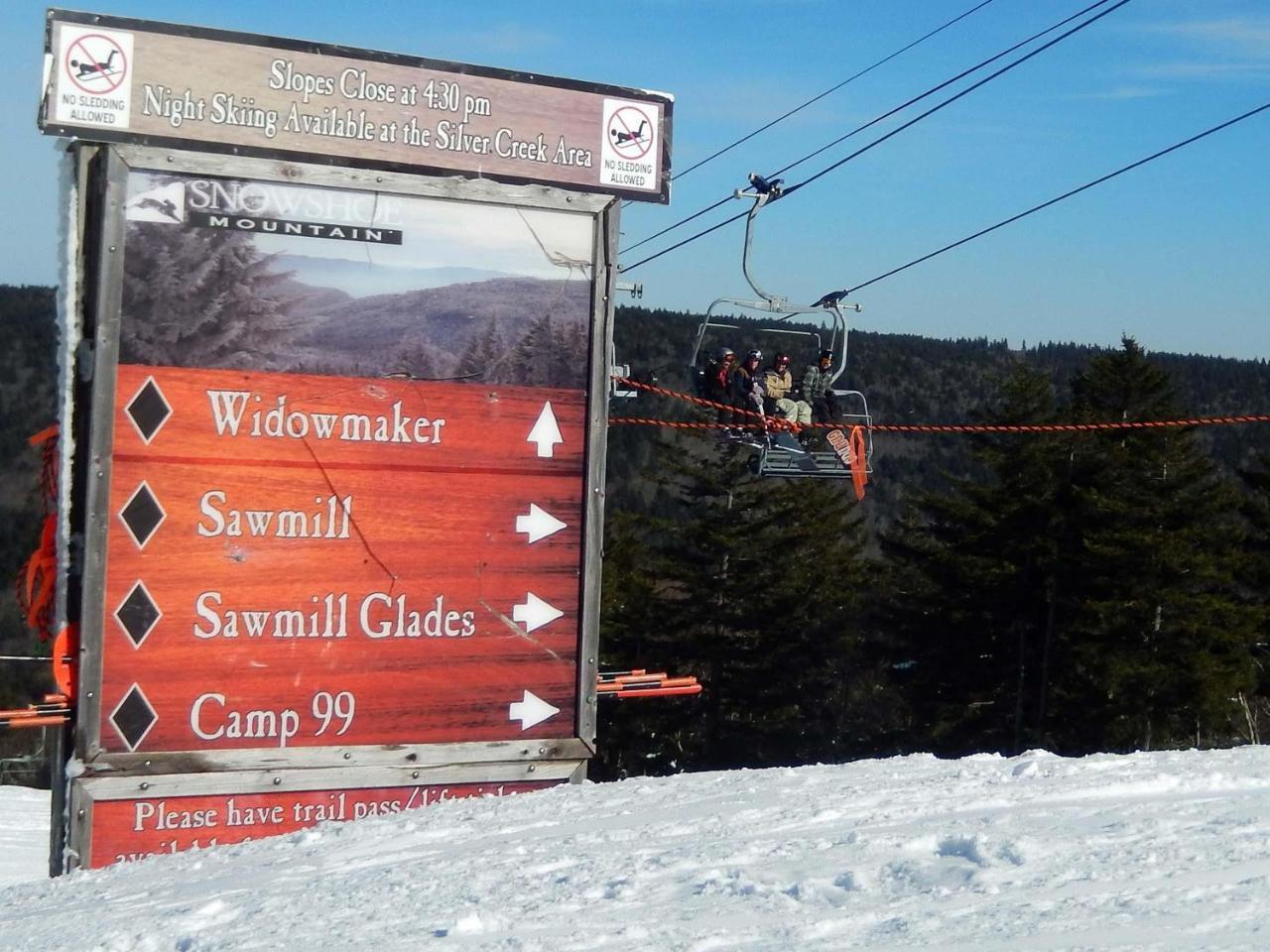 Loggers Run #8 Snowshoe Exterior foto